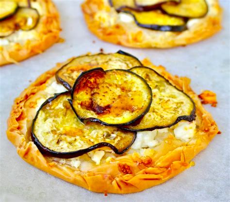 Eggplant Pepper Feta Tarts (66940.0) - calories, carbs, nutrition