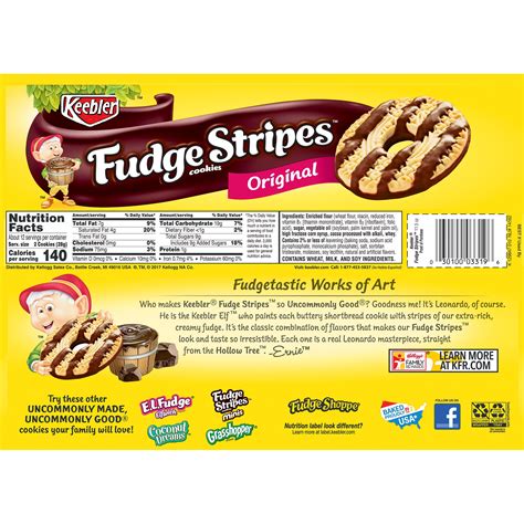 El Fudge Cookies - calories, carbs, nutrition