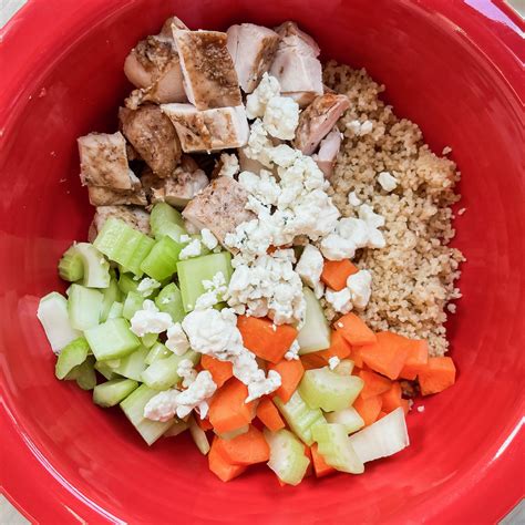 Elements - Buffalo Chicken Grains Bowl - calories, carbs, nutrition