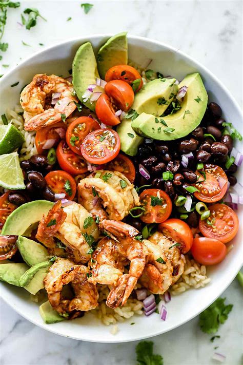 Elements - Citrus Shrimp Greens Bowl - calories, carbs, nutrition