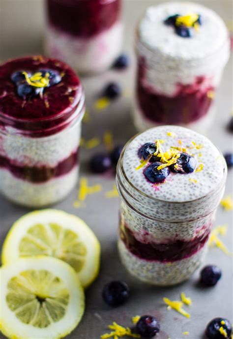 Elements - Lemon Blueberry Chia Pudding Parfait - calories, carbs, nutrition