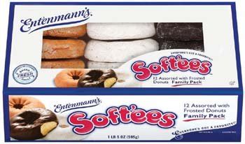 Entenmanns Softees Donuts - calories, carbs, nutrition