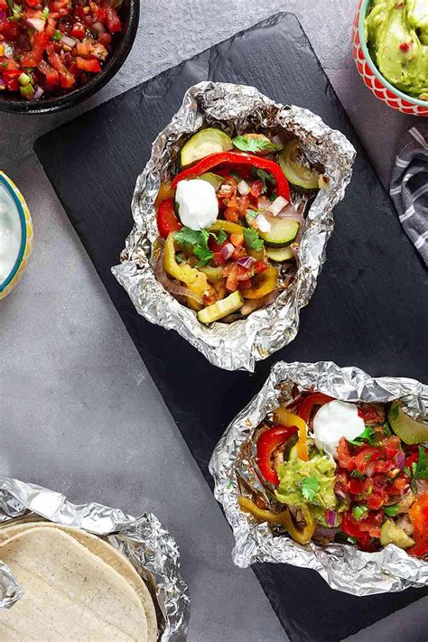 Fajitas in A Foil Pack - calories, carbs, nutrition