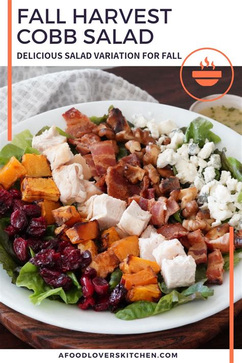 Fall Harvest Cobb Salad - calories, carbs, nutrition