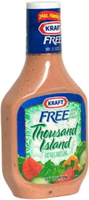 Fat Free 1000 Island Dressing (16658.0) - calories, carbs, nutrition