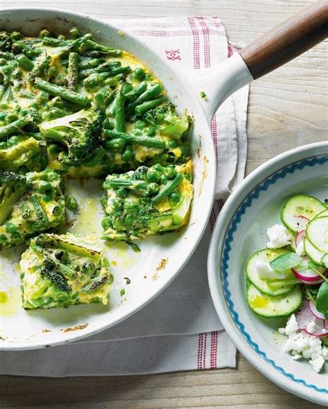 Feta, Green Onion & Parsley Frittata - calories, carbs, nutrition