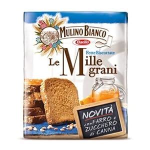 Fette Biscottate Mille Grani - calories, carbs, nutrition