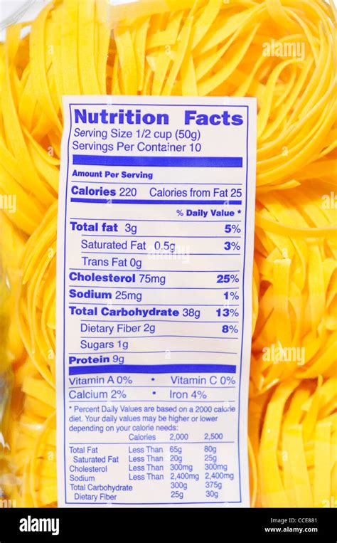 Fettuccine Noodles - calories, carbs, nutrition