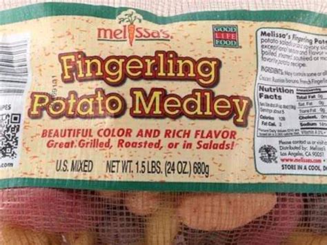 Fingerling Potatoes (8969.0) - calories, carbs, nutrition