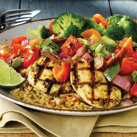 Fire Grilled Tomato Chicken - calories, carbs, nutrition