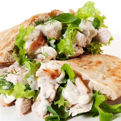 FIT Chicken Salad Pita - calories, carbs, nutrition