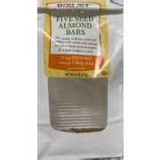 Five Seed Almond Bars - calories, carbs, nutrition