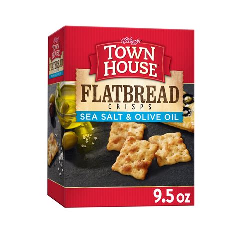 Flatbread Crisps - Sea Salt & Olive Oil - calories, carbs, nutrition