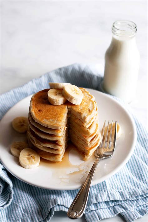 Fluffy Gluten Free Banana Pancakes - calories, carbs, nutrition