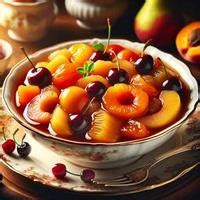 Forest Fruit Compote Swirls - calories, carbs, nutrition