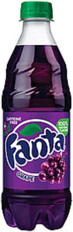 Fountain Soda, Fanta Grape, 16oz - calories, carbs, nutrition