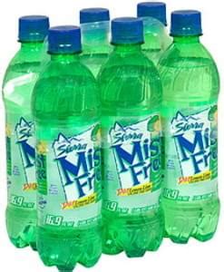 Fountain Soda, Sierra Mist, 16oz - calories, carbs, nutrition