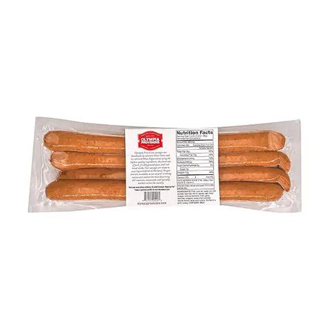 Frankfurter, pork - calories, carbs, nutrition