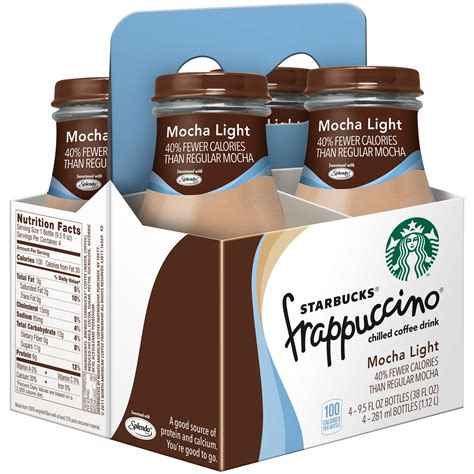 Frappuccino Light Mocha-Bottle - calories, carbs, nutrition