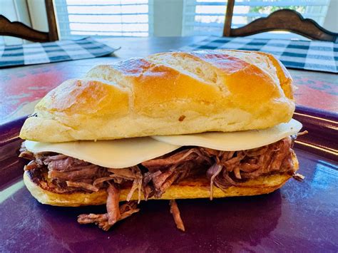 French Dip with Club Roll - calories, carbs, nutrition