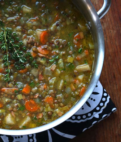 French Lentil Soup - calories, carbs, nutrition