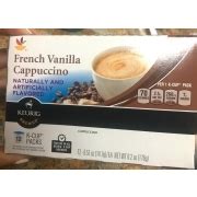 French Vanilla Cappuccino - calories, carbs, nutrition