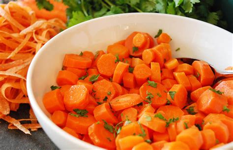 Fresh Carrots in Orange Sauce - calories, carbs, nutrition
