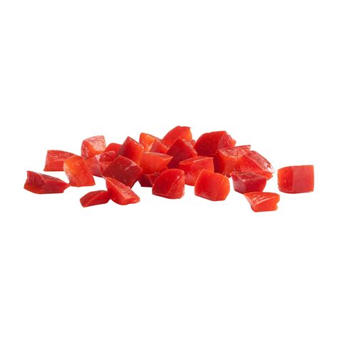 Fresh Diced Red Bell Peppers (63107.0) - calories, carbs, nutrition