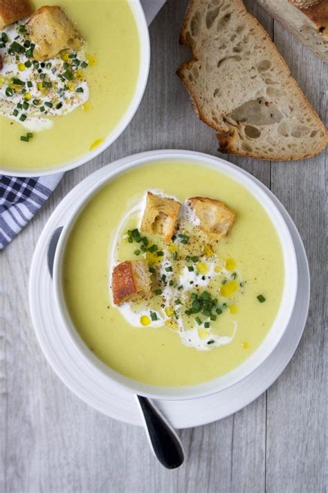 Fresh Leek & Potato Soup - calories, carbs, nutrition