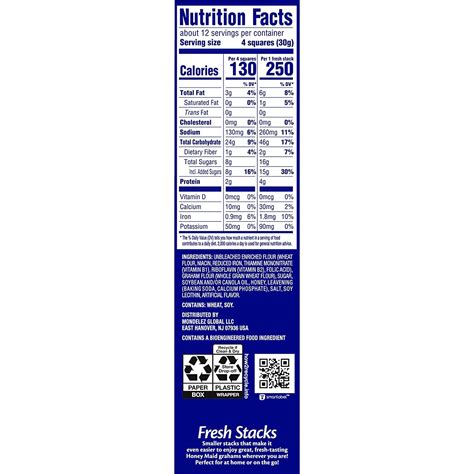Fresh Stacks - calories, carbs, nutrition