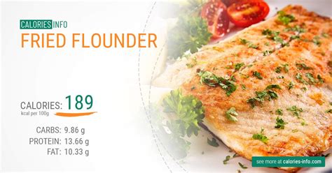 Fried Flounder Sammies - calories, carbs, nutrition