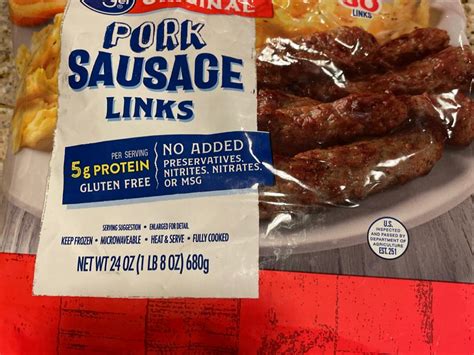 Fried Pork Sausages - calories, carbs, nutrition