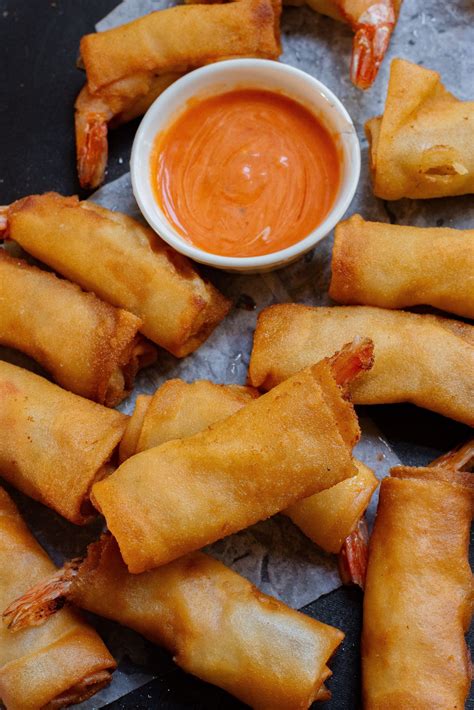 Fried Shrimp Roll - calories, carbs, nutrition