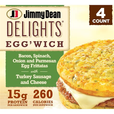 Frittata Indv Egg White Turkey Sausage - calories, carbs, nutrition