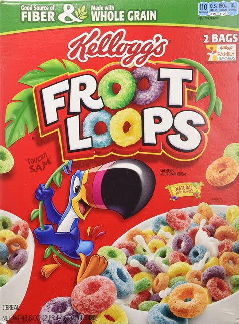 Froot Loops Cereal (82071.2) - calories, carbs, nutrition