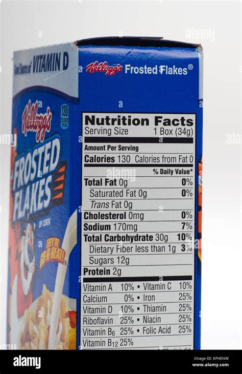 Frosted Flakes - calories, carbs, nutrition