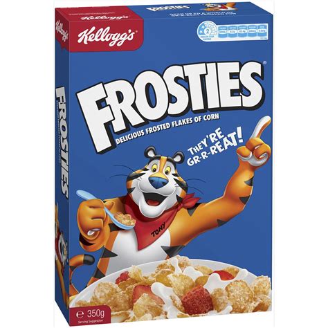 Frosties Breakfast Cereal - calories, carbs, nutrition