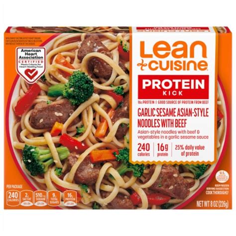 Frozen Entrees - Beef & Broccoli With Asian Style Noodles - calories, carbs, nutrition