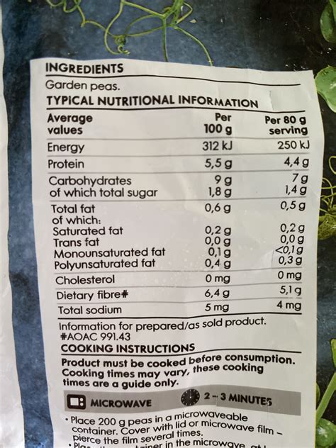 Frozen - calories, carbs, nutrition
