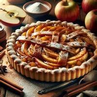 Fruit Apple Tart - calories, carbs, nutrition