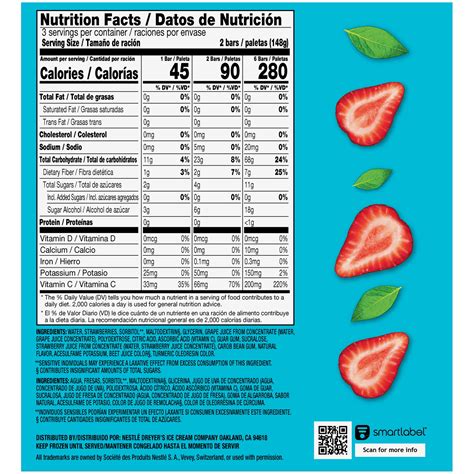 Fruit Bars- no Sugar Added - calories, carbs, nutrition