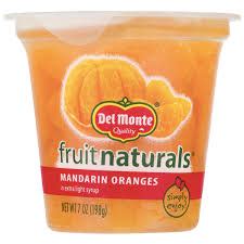 Fruit Naturals Mandarin Oranges - calories, carbs, nutrition