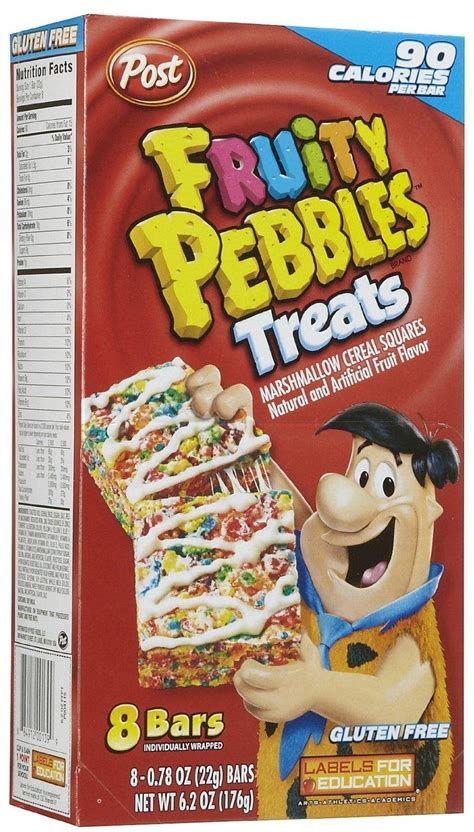 Fruity Pebbles Cereal Bar - calories, carbs, nutrition