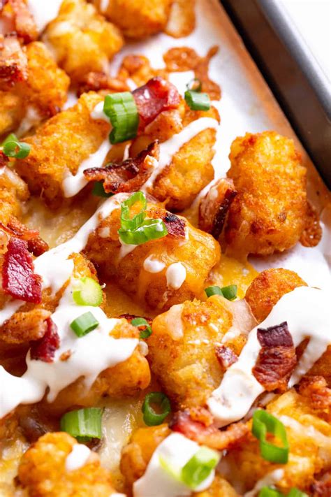 Fully Loaded Beef Tater Tots - calories, carbs, nutrition