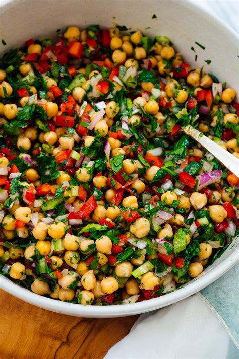 Garbanzo Bean Salad - calories, carbs, nutrition