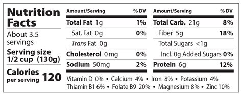 Garbanzo Beans - calories, carbs, nutrition