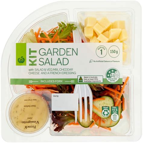 Garden Salad Bowl - calories, carbs, nutrition