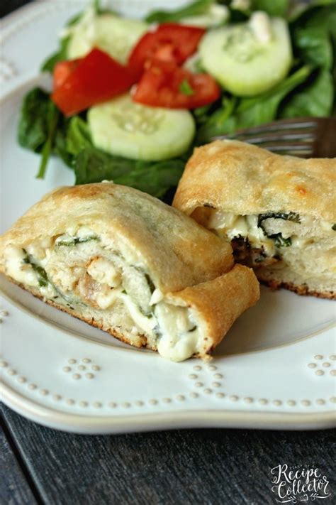 Garlic Chicken Calzone - calories, carbs, nutrition