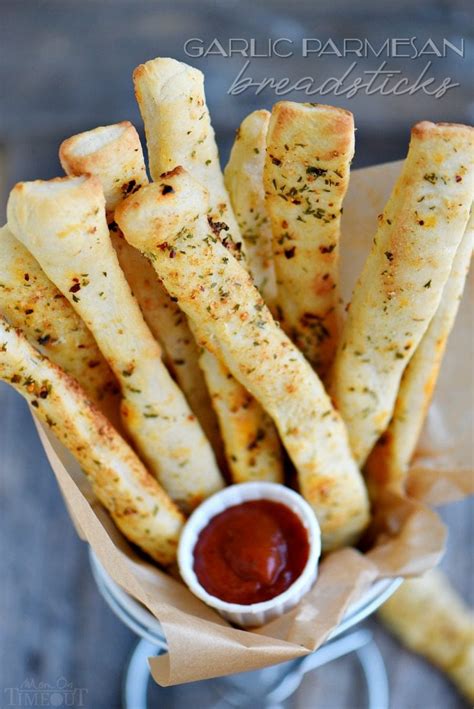 Garlic Parmesan Breadsticks - calories, carbs, nutrition