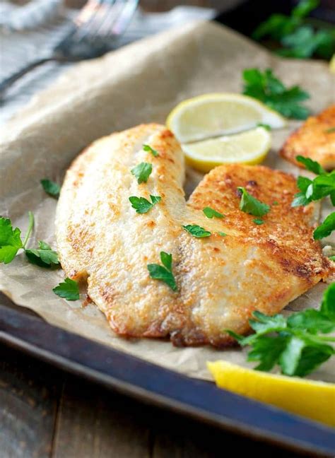 Garlic-Parmesan Tilapia - calories, carbs, nutrition